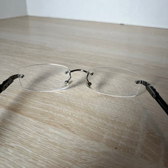 Ray-Ban RB8402 2502 Eyeglasses Rimless Carbon Fiber Black Frames 52-17-140 - Picture 5 of 11